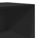 Wysoka szafka, czarna, 40x41x185 cm