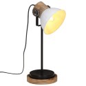 Lampa stołowa, 25 W, biała, 17x17x50 cm, E27