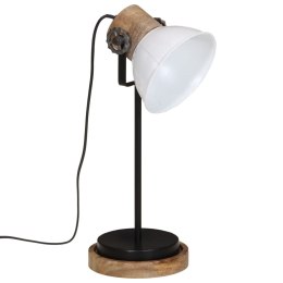 Lampa stołowa, 25 W, biała, 17x17x50 cm, E27