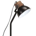 Lampa stołowa, 25 W, czarna, 18x18x60 cm, E27