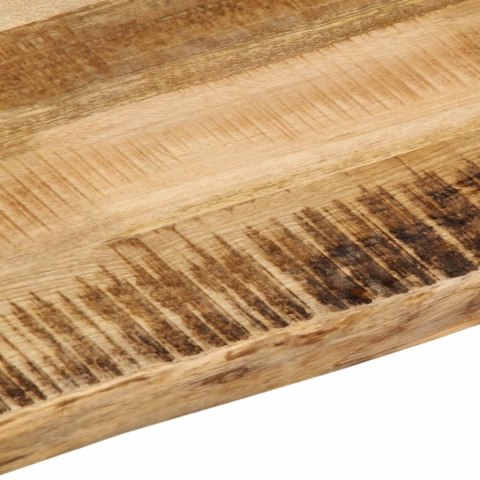 VidaXL Blat stołu z naturalną krawędzią, 90x60x3,8 cm, drewno mango