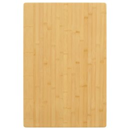 Blat do stołu, 40x60x2,5 cm, bambusowy