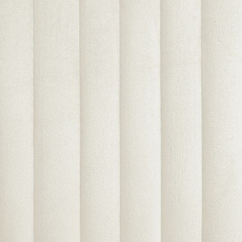 Krzesła stołowe, 2 szt, kremowe, obite aksamitem