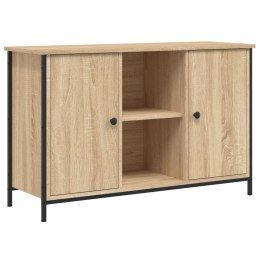 Szafka pod TV, dąb sonoma, 100x35x65 cm materiał drewnopochodny