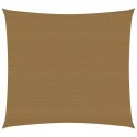 Żagiel przeciwsłoneczny, 160 g/m², taupe, 2,5x2,5 m, HDPE