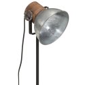 Lampa stołowa, 25 W, srebrny vintage, 17x17x50 cm, E27