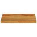 Blat stołu z naturalną krawędzią, 40x20x2,5 cm, drewno mango