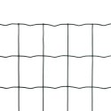 Euro ogrodzenie, stalowe, 25 x 1,7 m, zielone