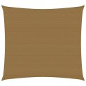 Żagiel przeciwsłoneczny, 160 g/m², taupe, 2x2,5 m, HDPE