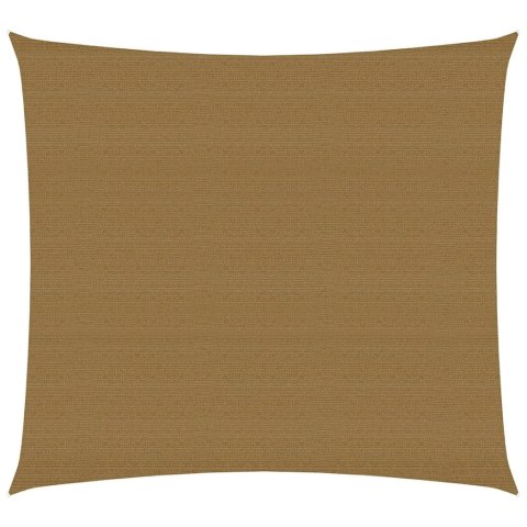 Żagiel przeciwsłoneczny, 160 g/m², taupe, 2x2,5 m, HDPE