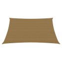 Żagiel przeciwsłoneczny, 160 g/m², taupe, 2x2,5 m, HDPE