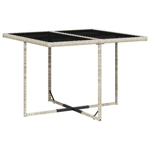 5-częściowy zestaw mebli ogrodowych z poduszkami, jasnoszary