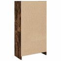 Regał, przydymiony dąb 57x28,5x107,5 cm materiał drewnopochodny