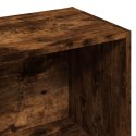 Regał, przydymiony dąb 57x28,5x107,5 cm materiał drewnopochodny