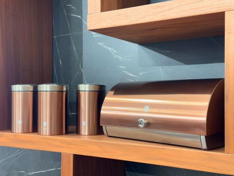CHLEBAK Z ZESTAWEM POJEMNIKÓW BERLINGER HAUS BH-6730 ROSE GOLD Lumarko!