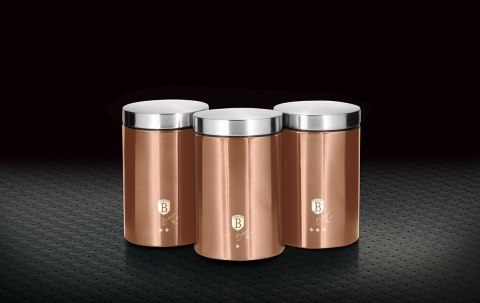 CHLEBAK Z ZESTAWEM POJEMNIKÓW BERLINGER HAUS BH-6730 ROSE GOLD Lumarko!