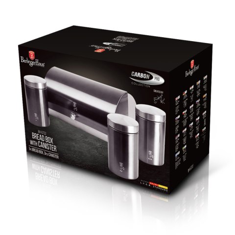 CHLEBAK Z ZESTAWEM POJEMNIKÓW BERLINGER HAUS BH-6732 CARBON PRO Lumarko!
