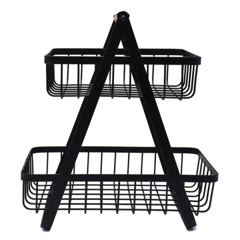 KOSZYK PIĘTROWY NA OWOCE PRZYPRAWY LOFT 3063 Lumarko!