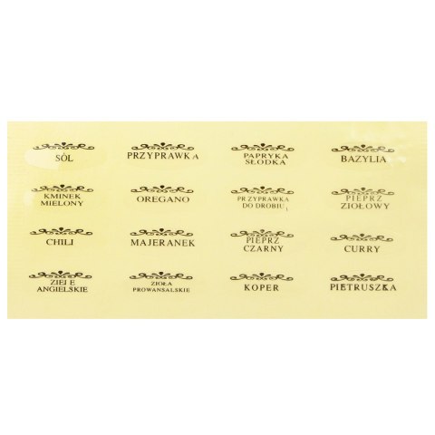 STOJAK OBROTOWY NA PRZYPRAWY 16 POJEMNIKÓW 2734 Lumarko!