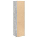 Wysoka szafka, szarość betonu, 45x41x185 cm