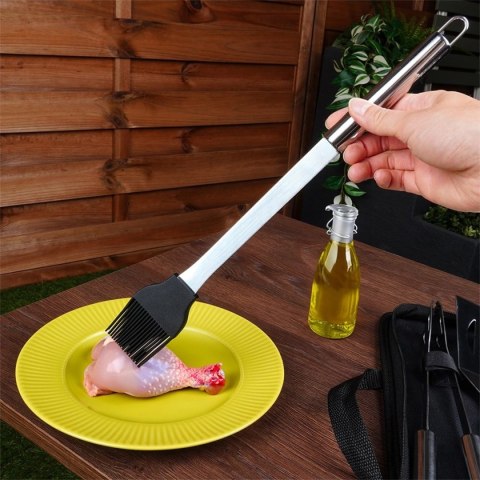 ZESTAW 10 PRZYBORÓW DO GRILLA W ETUI 489298 Lumarko!