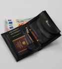 Skórzany portfel damski na zatrzask Lumarko!