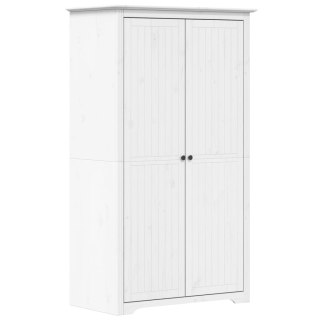 Szafa BODO, biała, 99x53,5x173 cm, lite drewno sosnowe Lumarko!