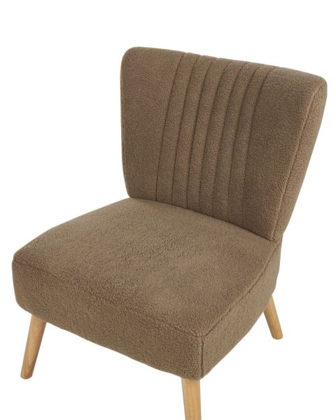 Boucle Fotel Brązowy VAASA