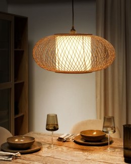 Lampa wisząca bambusowa naturalna LIMBANG