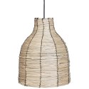 Lampa wisząca z trawy morskiej naturalna KELAKAS