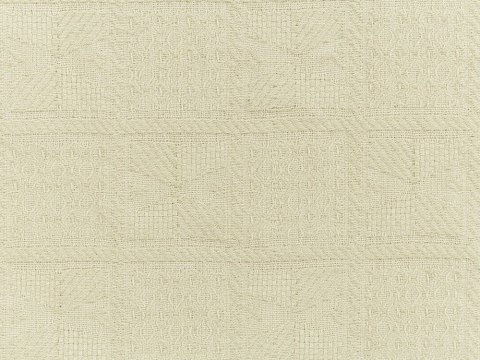 Narzuta na łóżko bawełniana 200 x 220 cm beżowa MARAKA