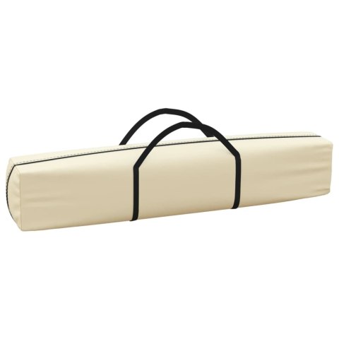 Składany namiot imprezowy ze ściankami, kremowy, 2x2 m Lumarko!