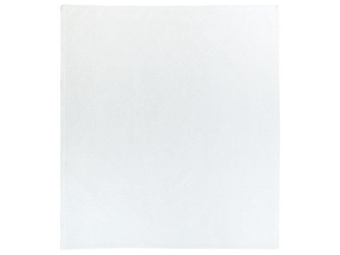 Narzuta na łóżko tłoczona 200 x 220 cm biała NAPE