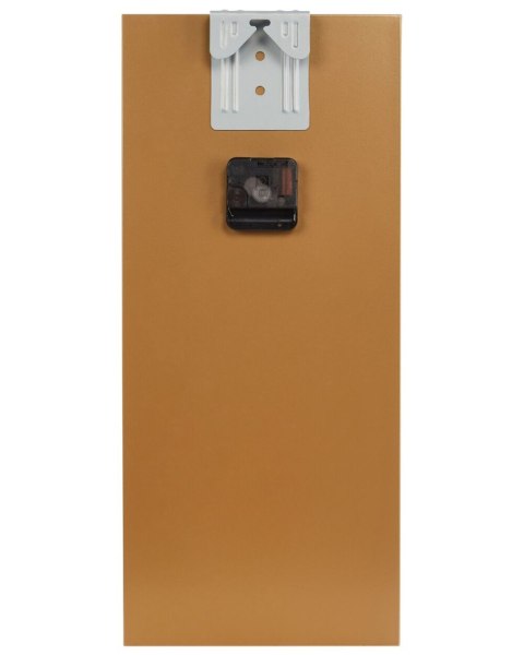 Zegar ścienny 22 x 50 cm złoty POMBAL