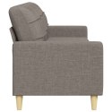 Sofa 3-osobowa, kolor taupe, 210 cm, tapicerowana tkaniną Lumarko!