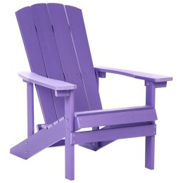 Krzesło ogrodowe MDF Purpurowy ADIRONDACK