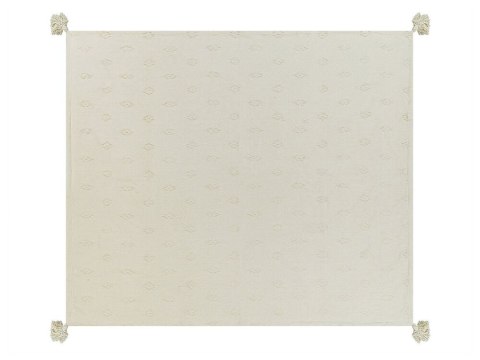 Narzuta na łóżko 220 x 240 cm beżowa KAZY