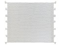Narzuta na łóżko bawełniana 200 x 220 cm złamana biel MODAR Lumarko!