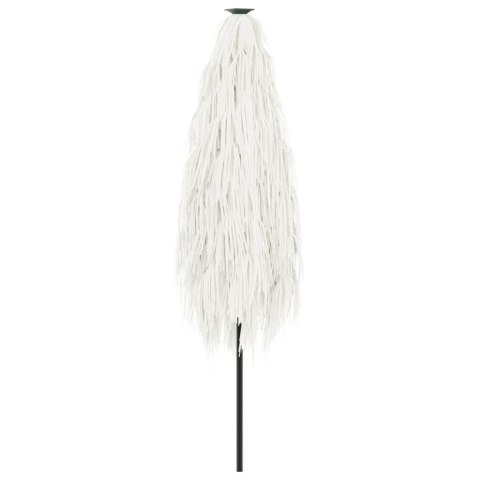 Parasol ogrodowy na stalowym słupku, biały, 388x388x248 cm Lumarko!