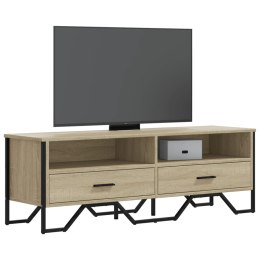 Szafka pod TV, dąb sonoma, 122x34x41 cm materiał drewnopochodny Lumarko!