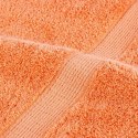 Ręczniki, premium, 2 szt., pomarańczowe, 100x200 cm, bawełna Lumarko!