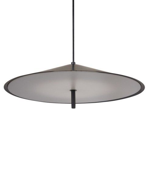 Lampa podłogowa metalowa czarna COMALIE