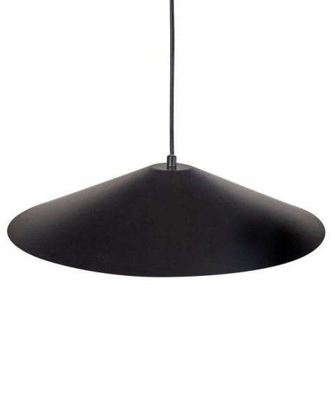 Lampa podłogowa metalowa czarna COMALIE