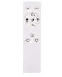 Lampa sufitowa LED ze ściemniaczem metalowa jasne drewno BRAGOTO