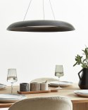 Lampa wisząca LED metalowa czarna SURKO Lumarko!