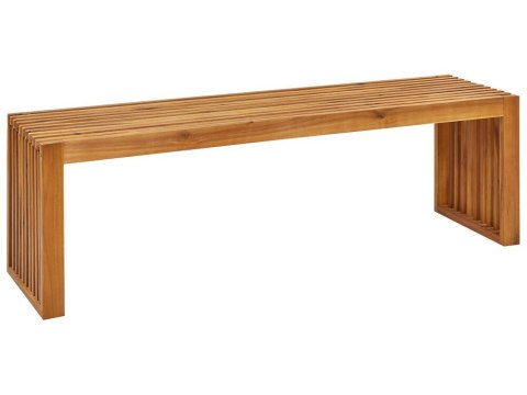 Ławka ogrodowa Drewno 150 cm Jasne drewno SULZANO
