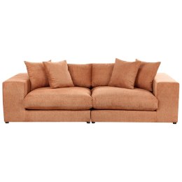 Sofa 3-osobowa pomarańczowa GLORVIKA II