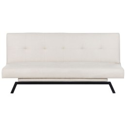 Sofa rozkładana biała LEEDS