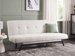 Sofa rozkładana biała LEEDS