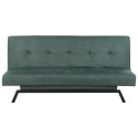 Sofa rozkładana zielona LEEDS